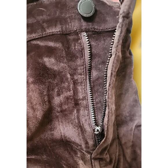 HUDSON Womens Size 28 Wine Velvet BARBARA Super Skinny Jeans NEW $209 A103 Nwt - Picture 6 of 6